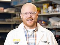 Dr. Johnson in Lab