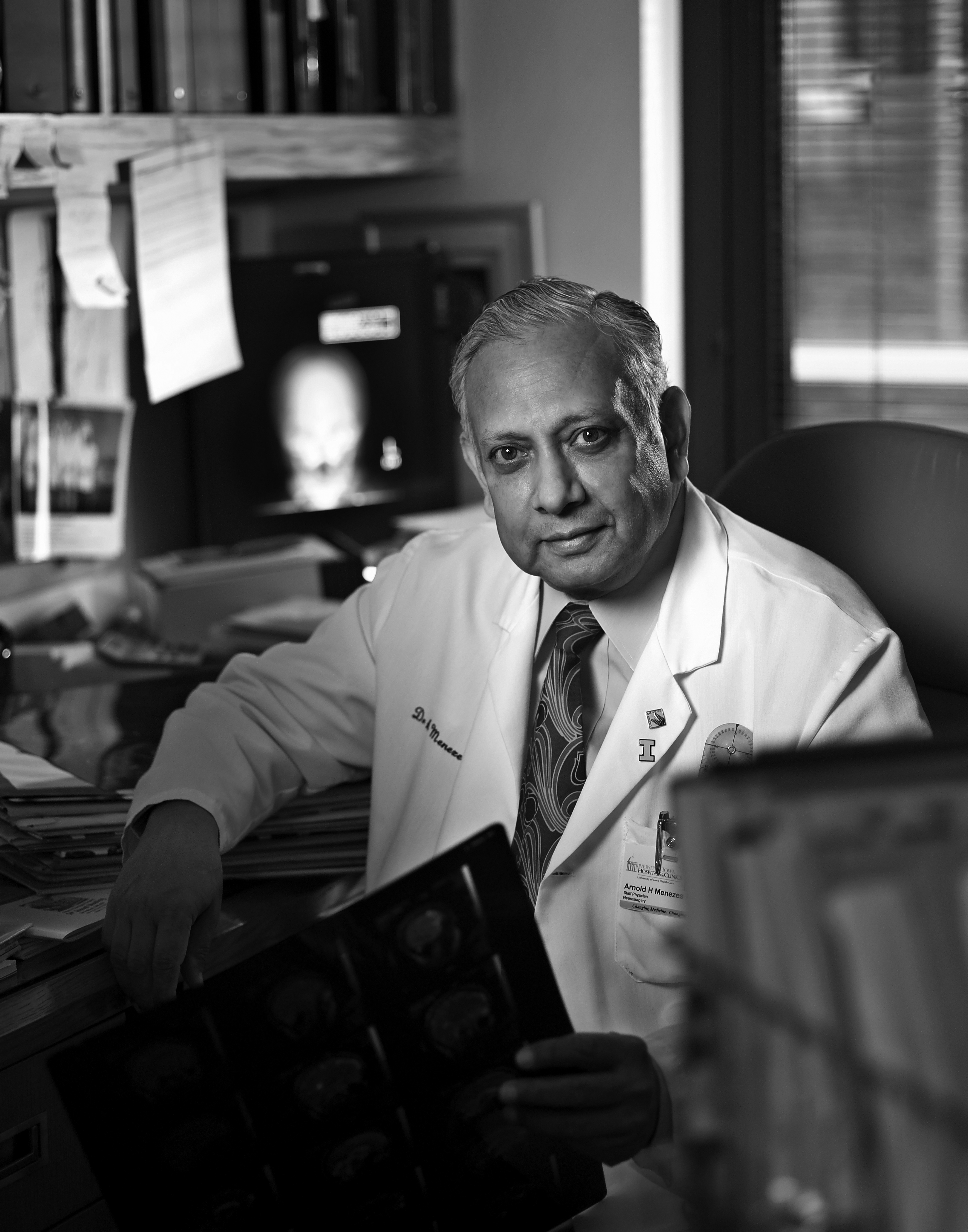 Photograph of Arnold Menezes, MBBS (74R)