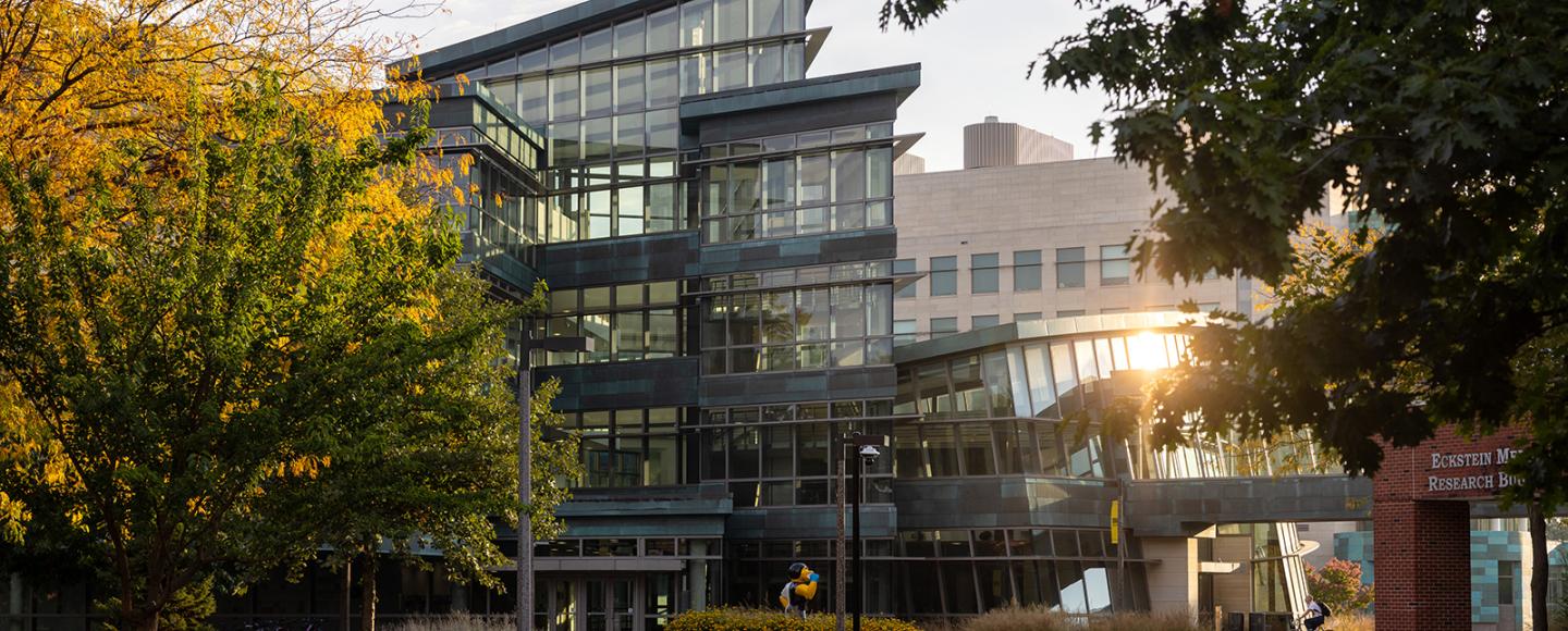 Carver College buildings in the Fall