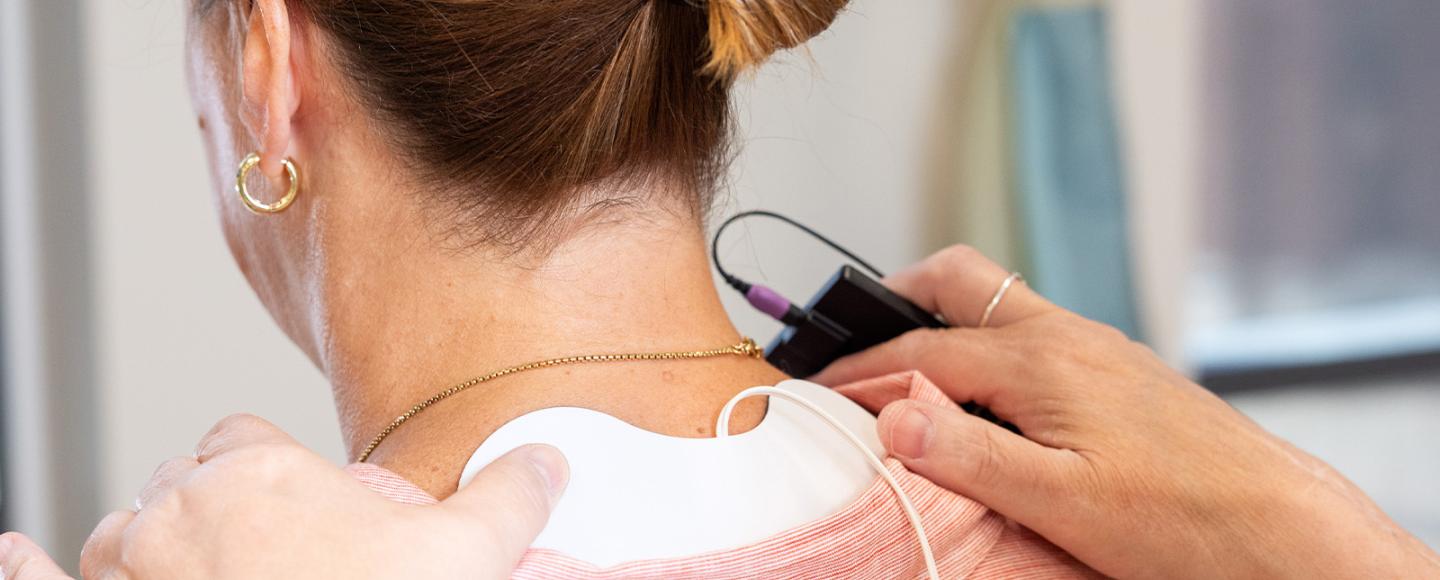 Tens unit banner