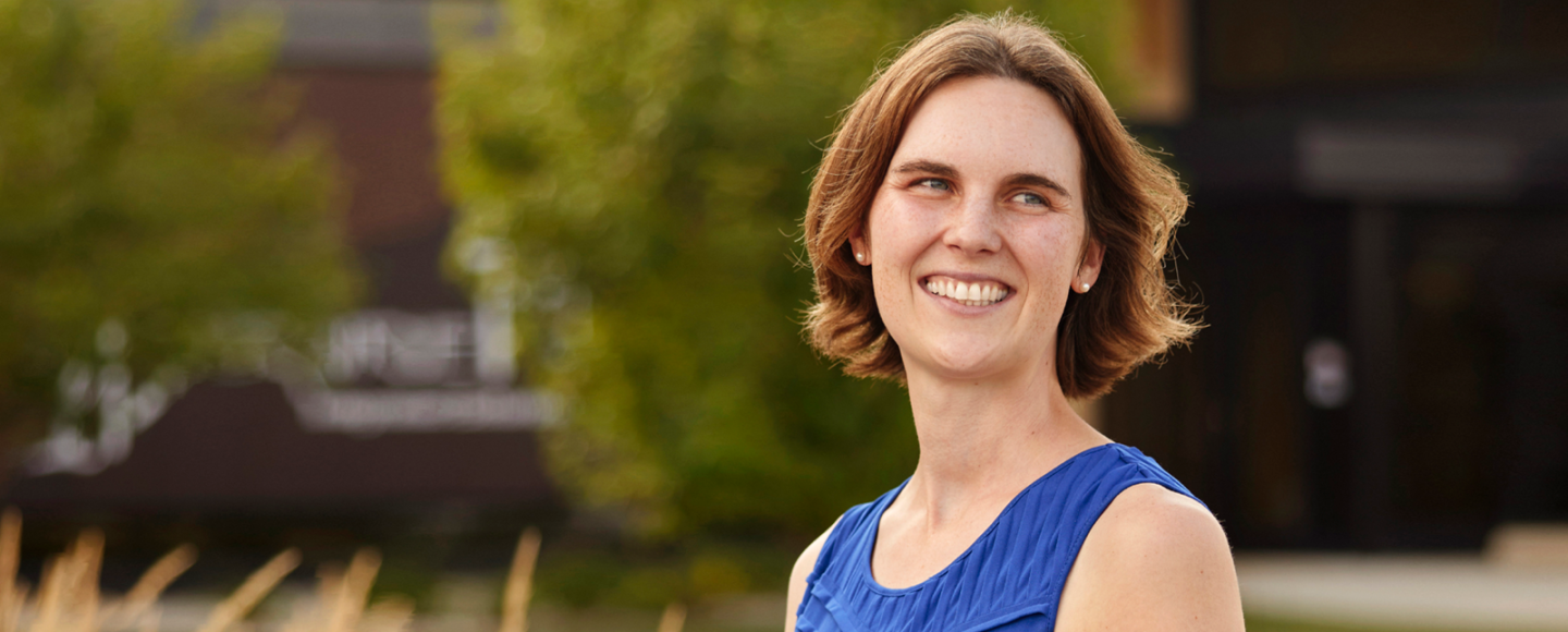 Shea Jorgensen, MD outside of her clinical practice in Iowa