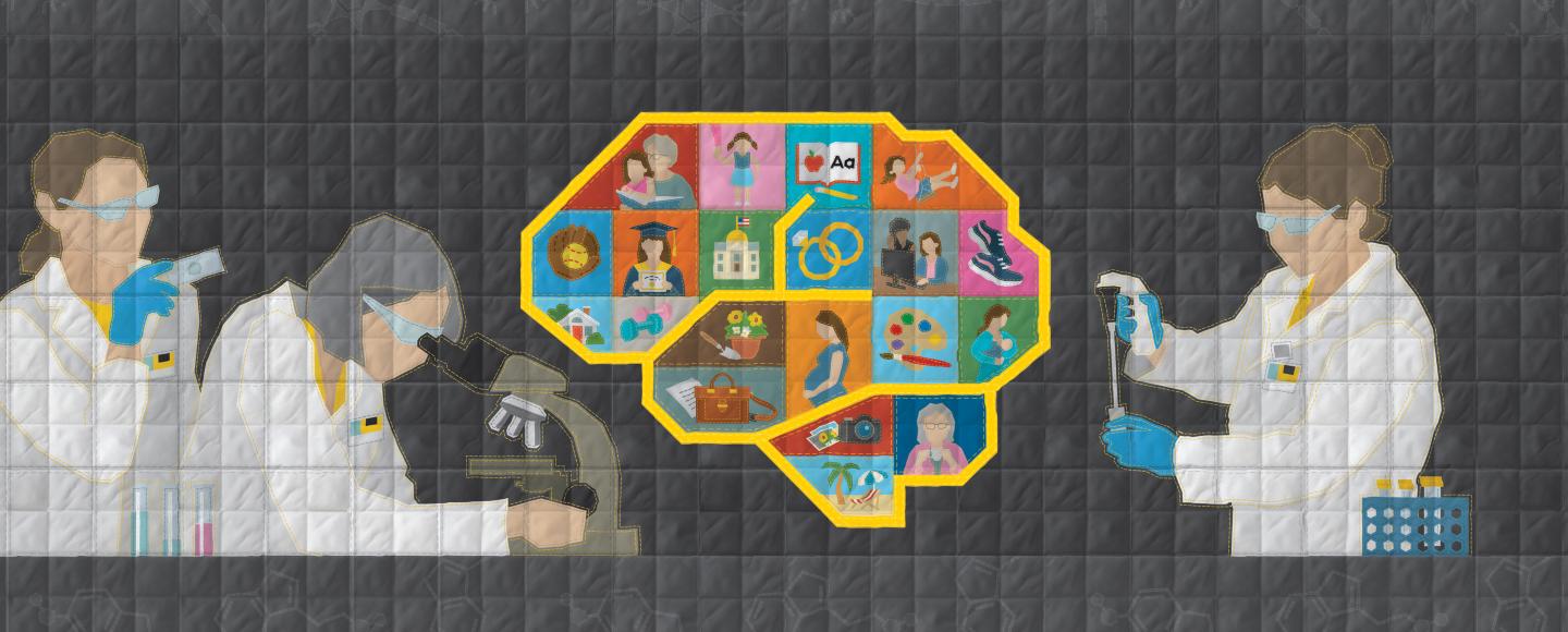 Brain initiative quilt