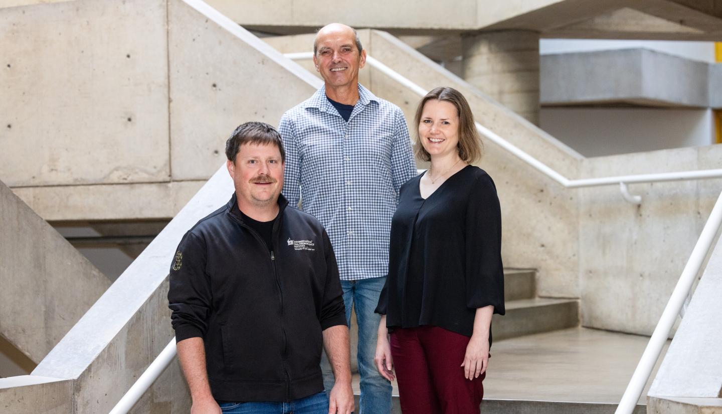 Levi Sowers, Andy Russo and Rainbo Hultman.