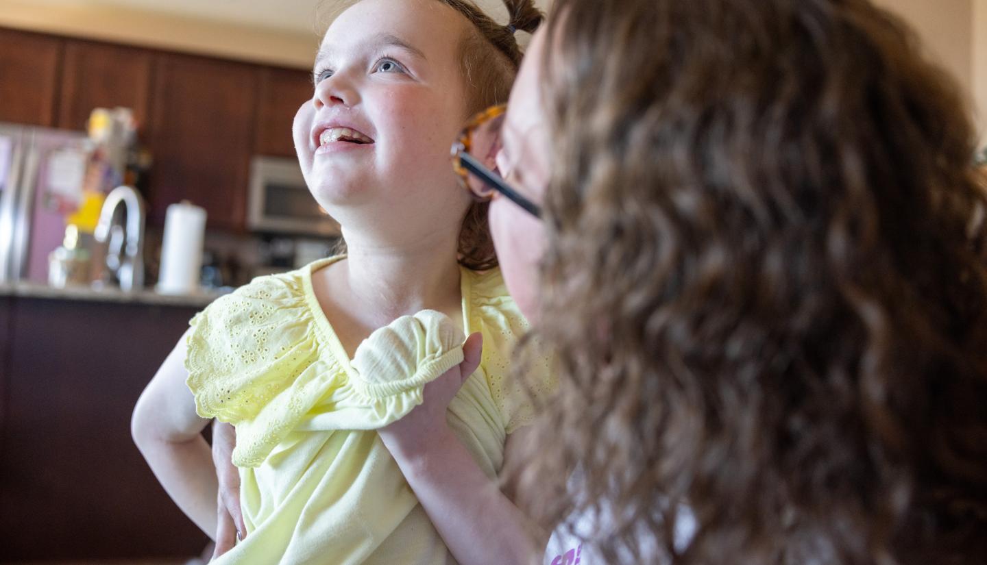 Since her heart transplant in 2019, Jaylee Bartleson has experienced some health    complications, but she has “taken more steps forward    than backward,” says her mother, Kelli Bartleson.
