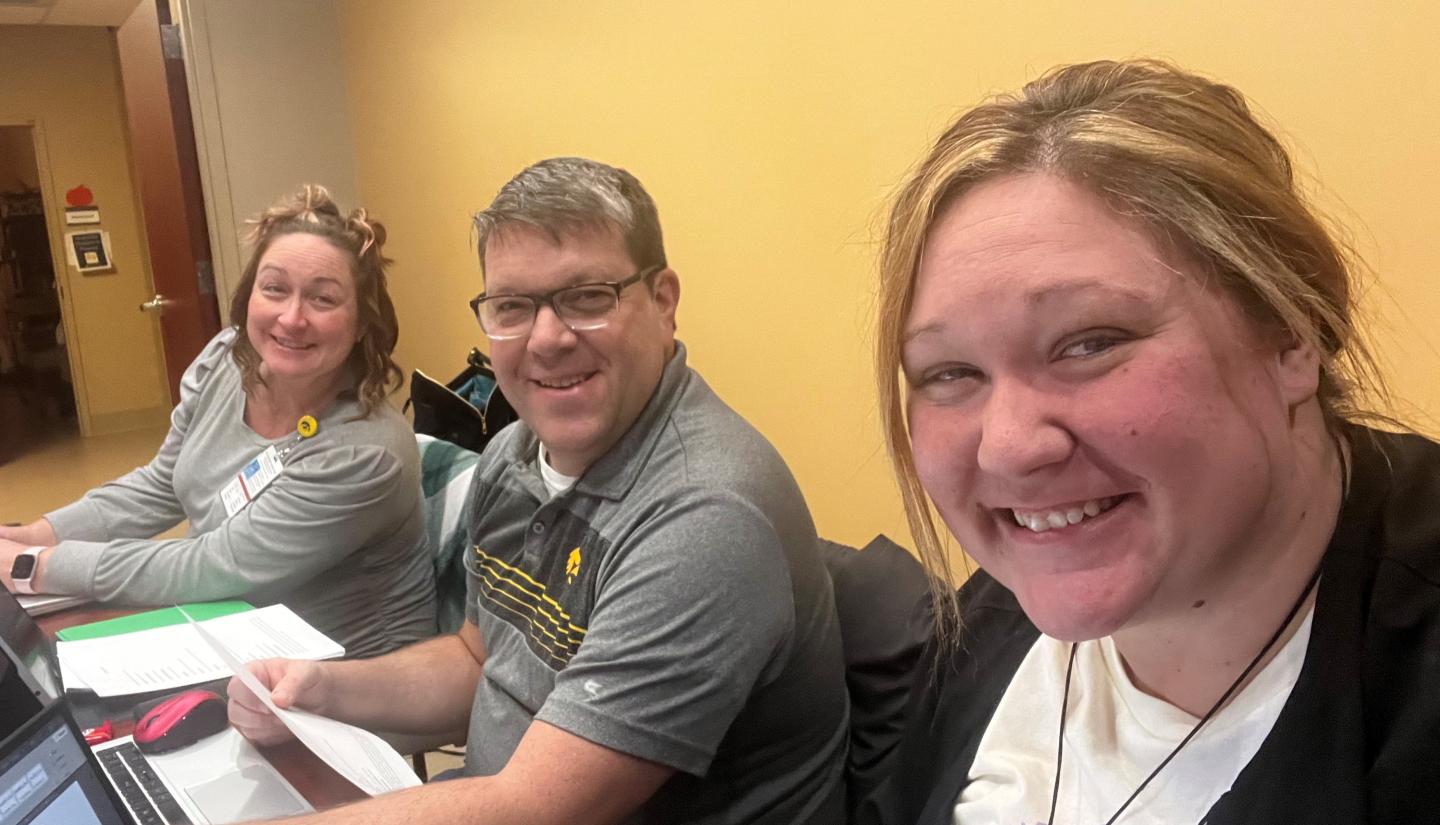 Staff members at Washington County Hospitals & Clinics.