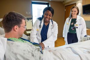 Residents with patient