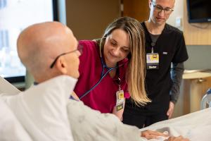 Family Medicine provider and patient