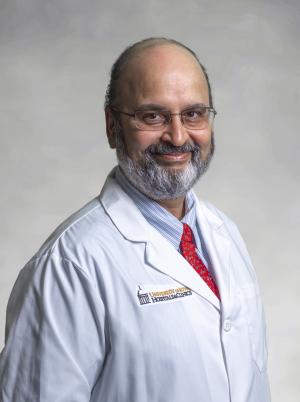 Nitin Karandikar, MD, PhD, professor and chair of the Department of Pathology