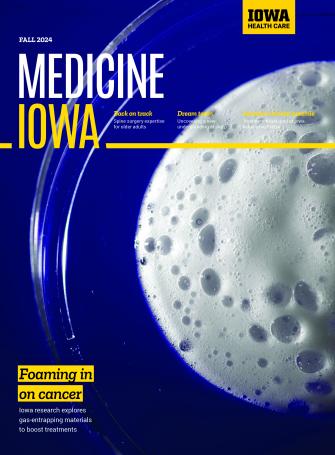 Cover of Medicine Iowa magazine Fall 2024