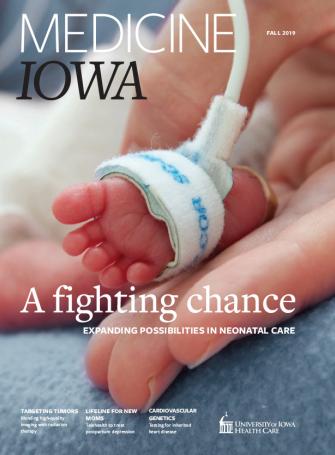 Medicine Iowa Fall 2019 issue cover