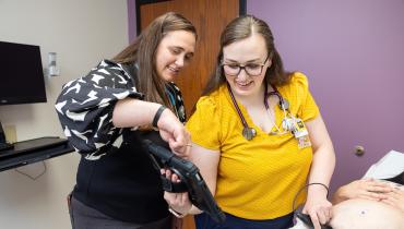 Family Medicine provider and patient