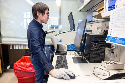 Student in Kevin Campbell lab