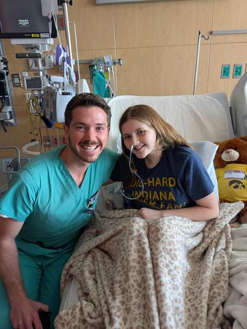 Payten with Dr Wyatt