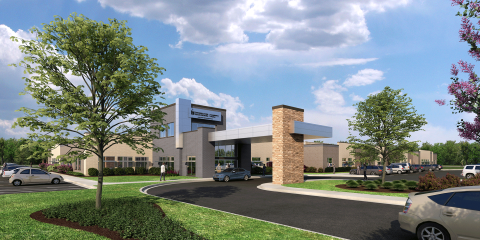 University of Iowa Rehabilitation Hospital rendering