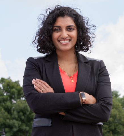 Megan Srinivas, portrait